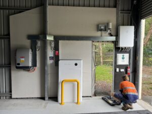 SIG Solar Battery Installation