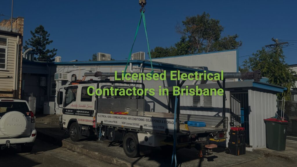 licensed electrical contractor