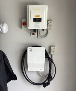 EV charger installation
