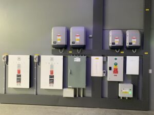battery storage installation